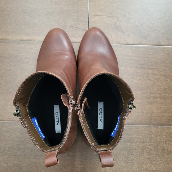 Aldo winter leather dress boots - Picture 4 of 7